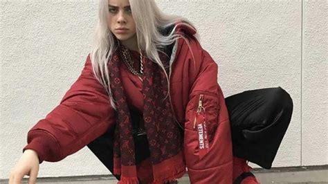 red louis vuitton blanket billie eilish|billie eilish new look.